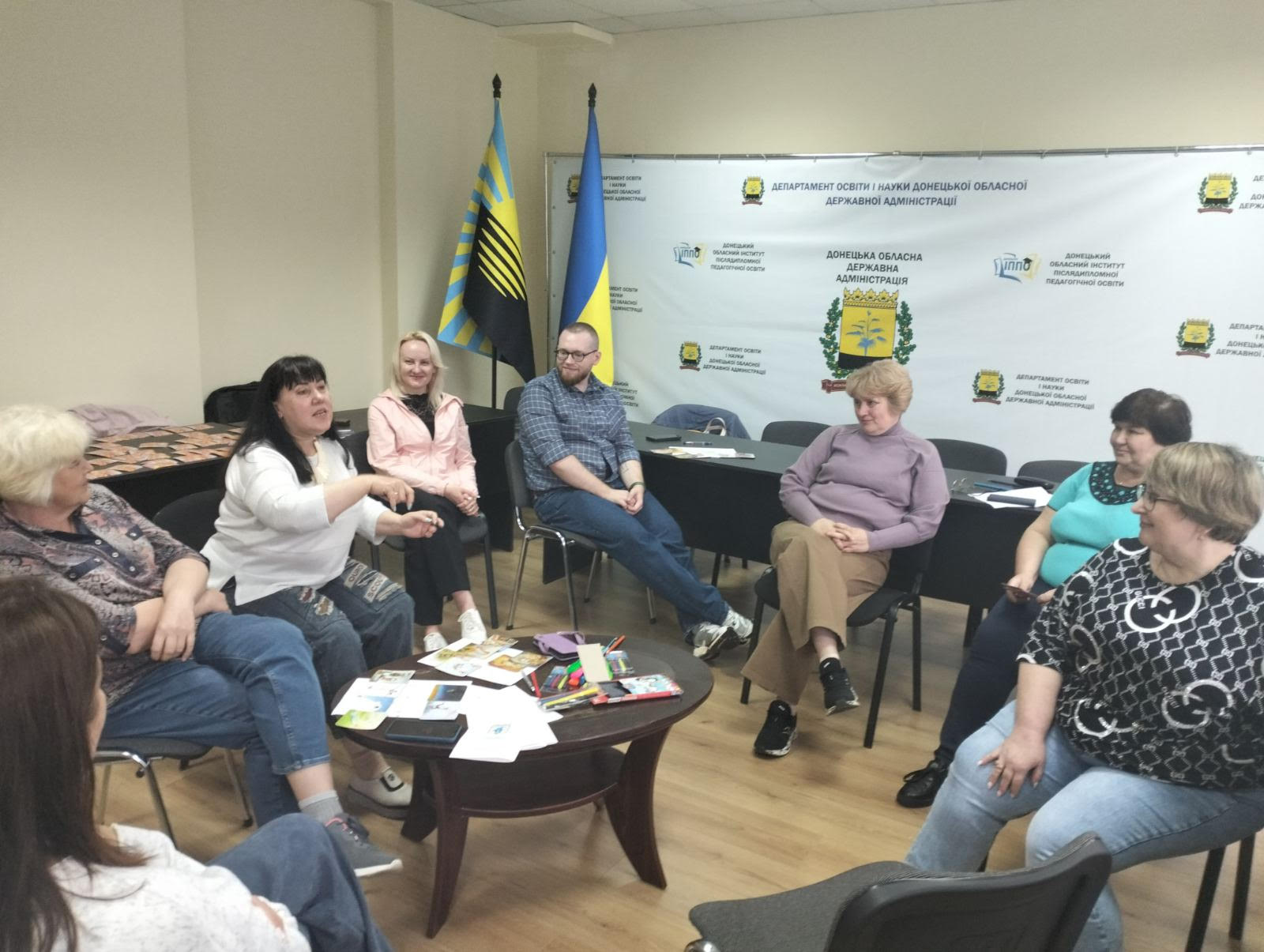 Життя в балансі тренінг для педагогів Донецької області які тимчасово перебувають у м. Києві