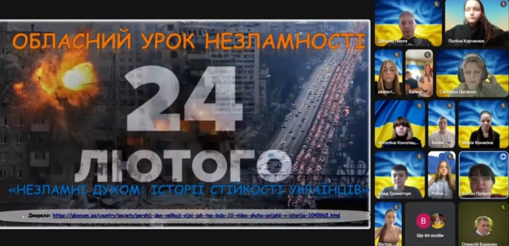 Урок незламності  «Незламні духом: історії стійкості українців»